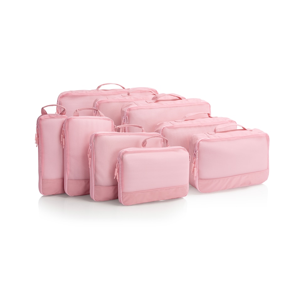Image 121059_PNK.jpg, Product 121-059 / Price $149.99, Heys EcoTex 9-Piece Packing Cube Set from Heys on TSC.ca's Home & Garden department