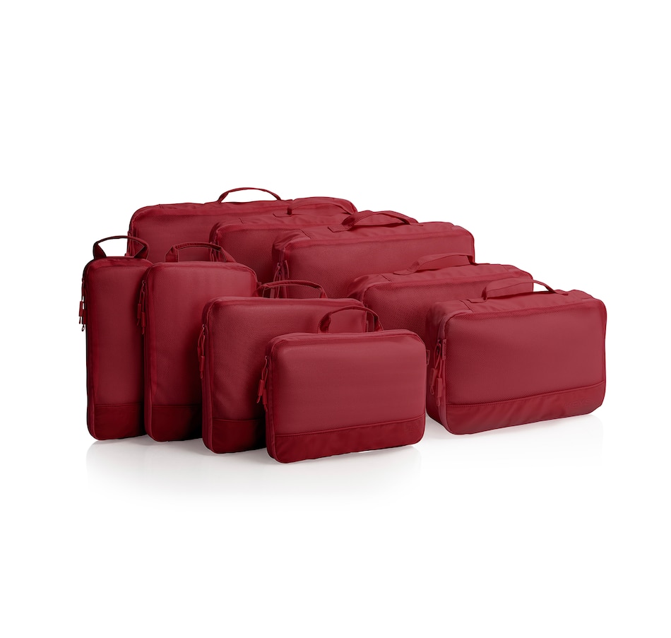 Image 121059_RED.jpg, Product 121-059 / Price $149.99, Heys EcoTex 9-Piece Packing Cube Set from Heys on TSC.ca's Home & Garden department