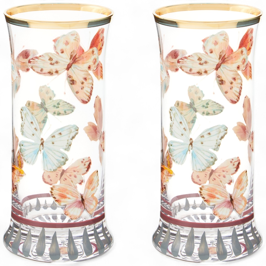 Image 121110_BUTHL.jpg, Product 121-110 / Price $137.00, MacKenzie-Childs Highball Glass (set of 2) from MacKenzie Childs on TSC.ca's Kitchen department
