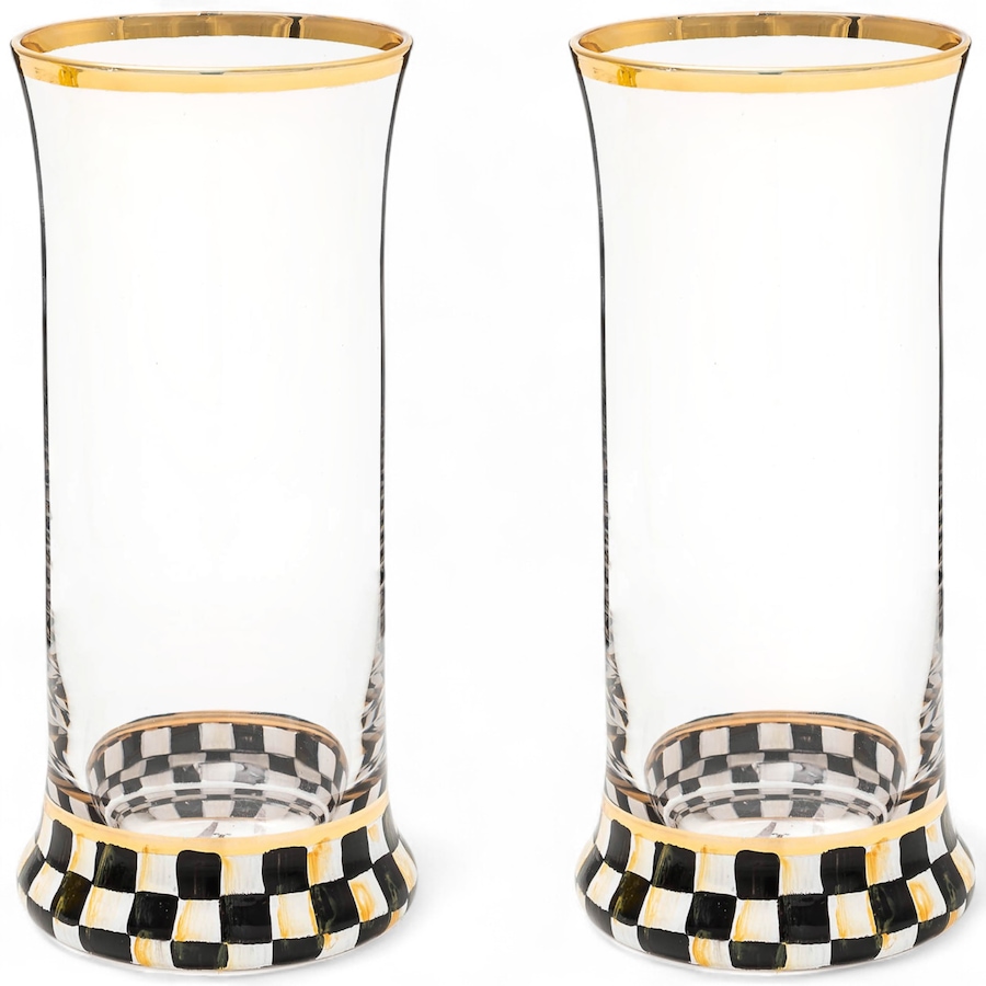 Image 121110_CRYCK.jpg, Product 121-110 / Price $137.00, MacKenzie-Childs Highball Glass (set of 2) from MacKenzie Childs on TSC.ca's Kitchen department