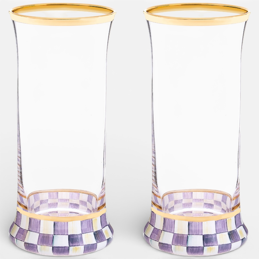 Image 121110_VIOCK.jpg, Product 121-110 / Price $137.00, MacKenzie-Childs Highball Glass (set of 2) from MacKenzie Childs on TSC.ca's Kitchen department