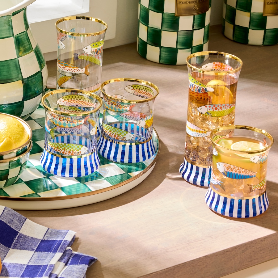 Image 121112_ALTMORE2.jpg, Product 121-112 / Price $137.00, MacKenzie-Childs Tumbler Glass (set of 2) from MacKenzie Childs on TSC.ca's Kitchen department