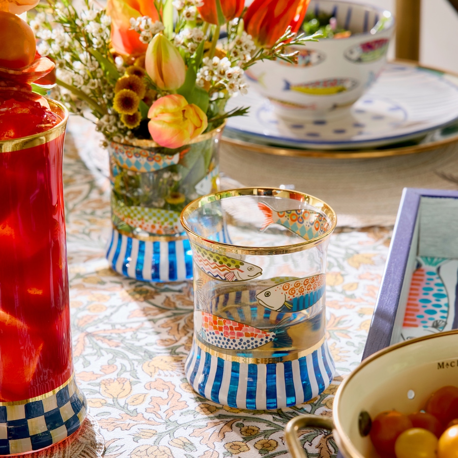 Image 121112_ALTMORE3.jpg, Product 121-112 / Price $137.00, MacKenzie-Childs Tumbler Glass (set of 2) from MacKenzie Childs on TSC.ca's Kitchen department