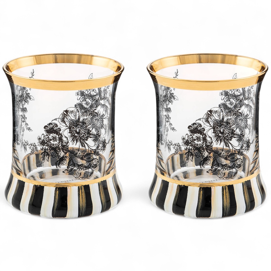 Image 121112_COUEH.jpg, Product 121-112 / Price $137.00, MacKenzie-Childs Tumbler Glass (set of 2) from MacKenzie Childs on TSC.ca's Kitchen department