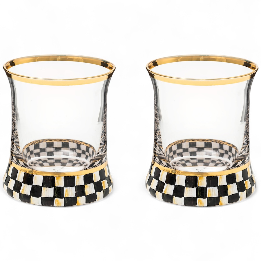 Image 121112_CRYCK.jpg, Product 121-112 / Price $137.00, MacKenzie-Childs Tumbler Glass (set of 2) from MacKenzie Childs on TSC.ca's Kitchen department