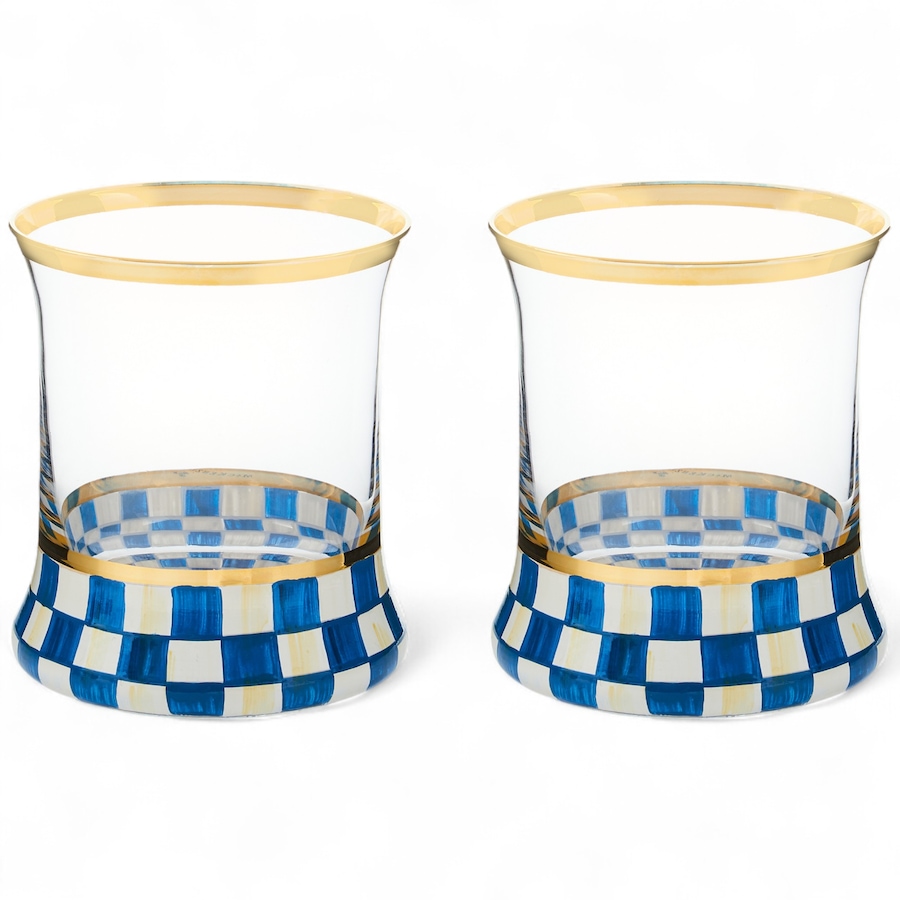 Image 121112_RYLCK.jpg, Product 121-112 / Price $137.00, MacKenzie-Childs Tumbler Glass (set of 2) from MacKenzie Childs on TSC.ca's Kitchen department