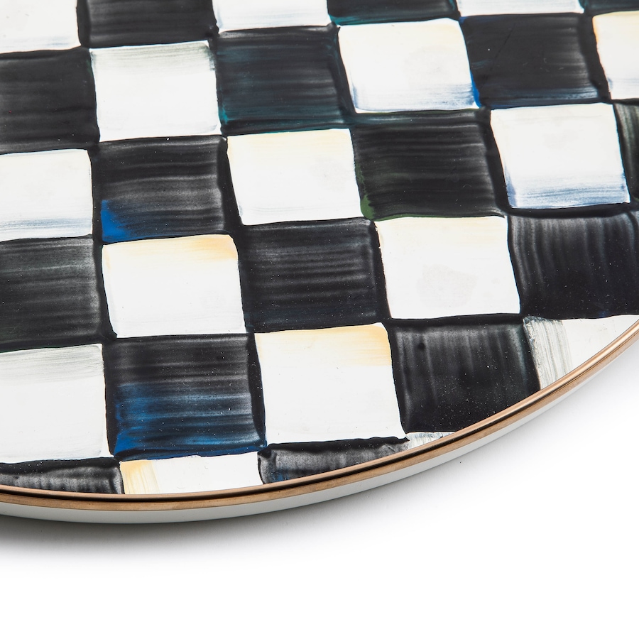 Image 121113_ALTMORE1.jpg, Product 121-113 / Price $150.00, Mackenzie-Childs Round Tray from MacKenzie Childs on TSC.ca's Kitchen department