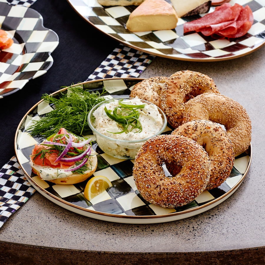 Image 121113_ALTMORE2.jpg, Product 121-113 / Price $150.00, Mackenzie-Childs Round Tray from MacKenzie Childs on TSC.ca's Kitchen department