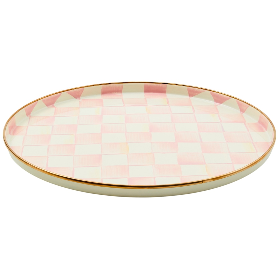 Image 121113_ROSCK.jpg, Product 121-113 / Price $150.00, Mackenzie-Childs Round Tray from MacKenzie Childs on TSC.ca's Kitchen department