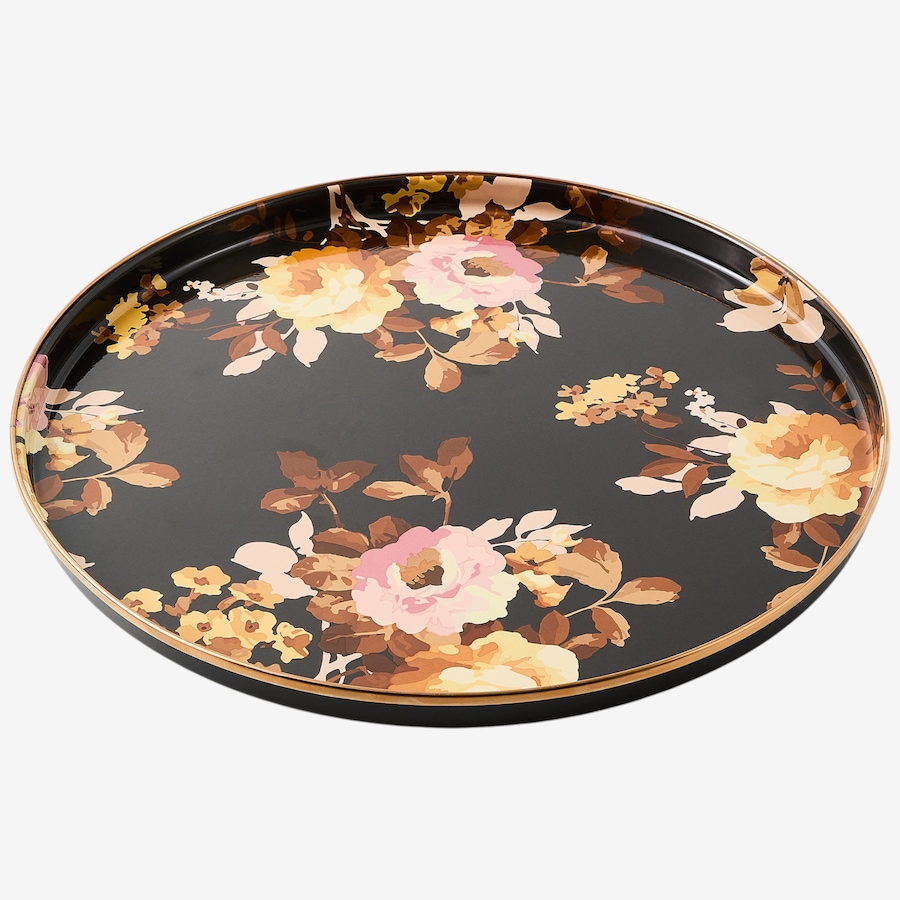 Image 121113_WIRBN.jpg, Product 121-113 / Price $150.00, Mackenzie-Childs Round Tray from MacKenzie Childs on TSC.ca's Kitchen department