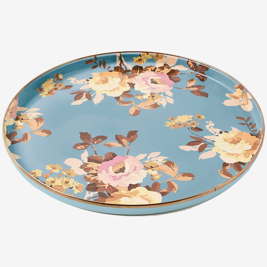 Image 121113_WIRSE.jpg, Product 121-113 / Price $150.00, Mackenzie-Childs Round Tray from MacKenzie Childs on TSC.ca's Kitchen department