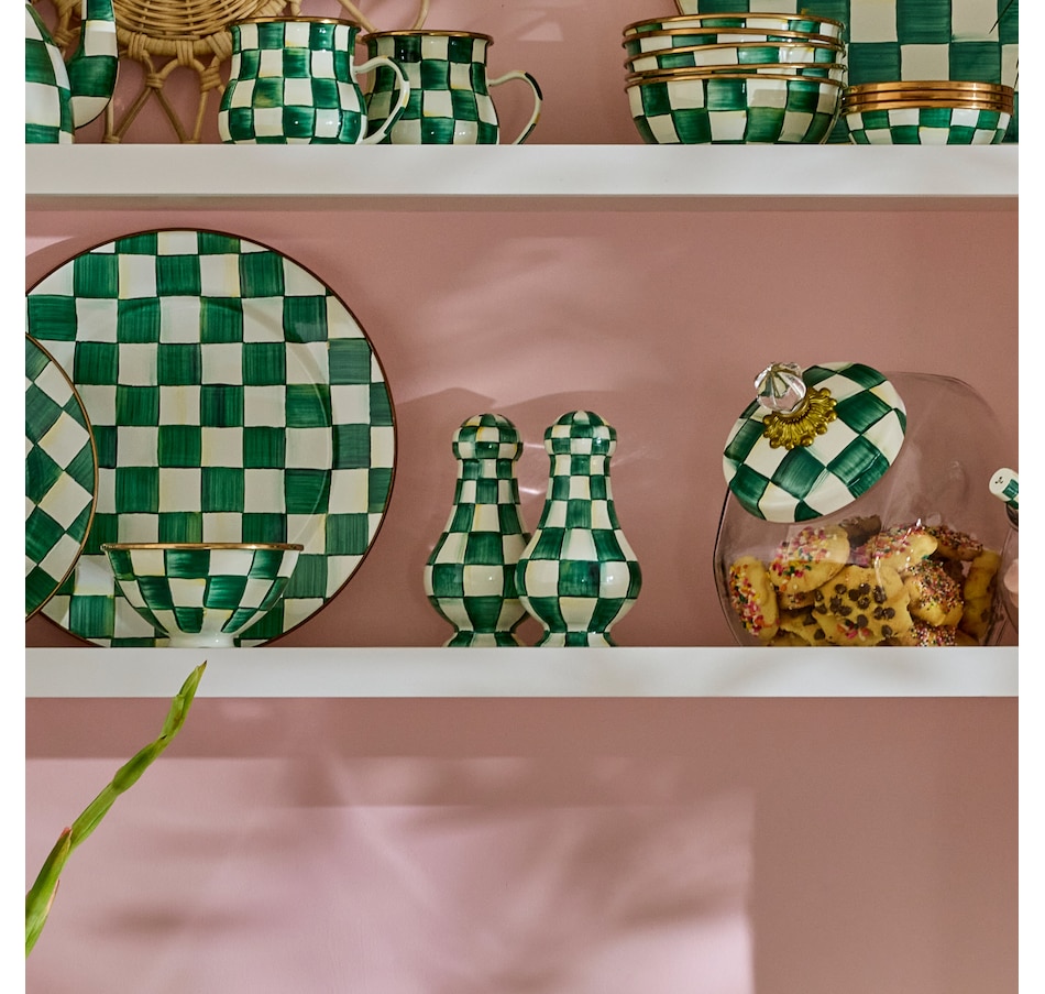 Image 121119_ALTMORE1.jpg, Product 121-119 / Price $149.00, Mackenzie-Childs Large Salt and Pepper Shakers from MacKenzie Childs on TSC.ca's Kitchen department