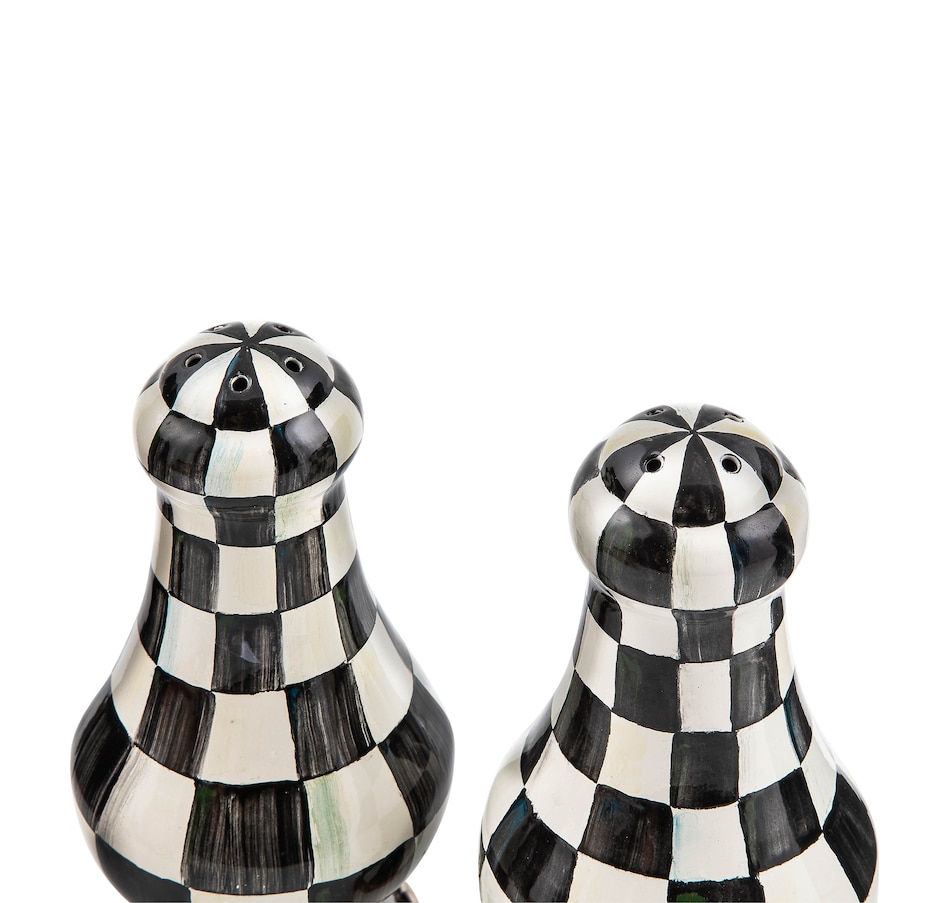 Image 121119_ALTMORE3.jpg, Product 121-119 / Price $149.00, Mackenzie-Childs Large Salt and Pepper Shakers from MacKenzie Childs on TSC.ca's Kitchen department