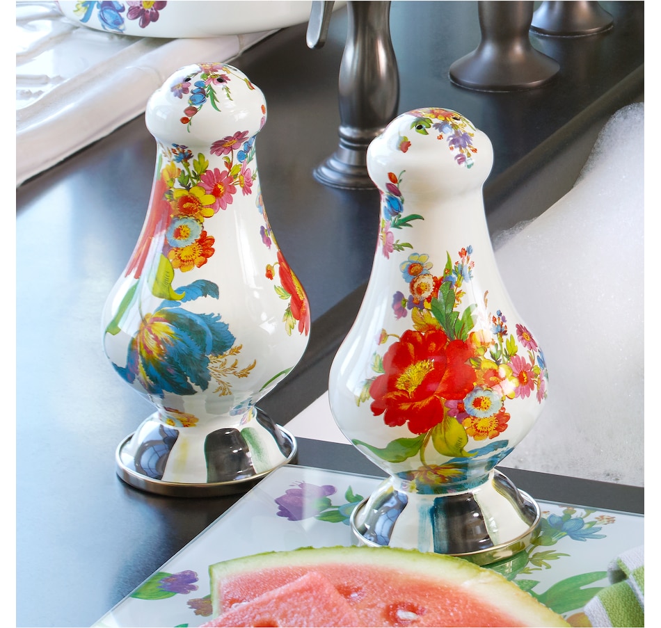 Image 121119_ALTMORE4.jpg, Product 121-119 / Price $149.00, Mackenzie-Childs Large Salt and Pepper Shakers from MacKenzie Childs on TSC.ca's Kitchen department