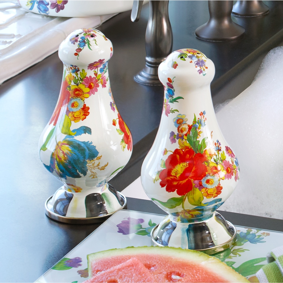 Image 121119_ALTMORE4.jpg, Product 121-119 / Price $186.00, Mackenzie-Childs Large Salt and Pepper Shakers from MacKenzie Childs on TSC.ca's Kitchen department