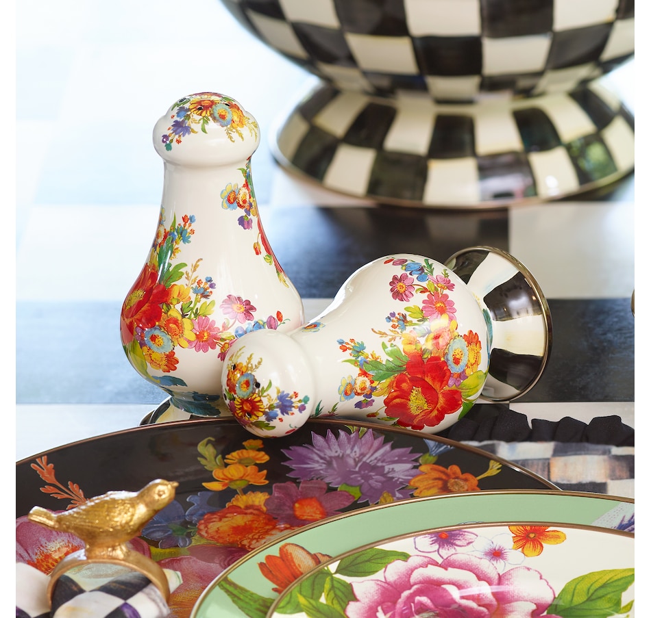 Image 121119_ALTMORE5.jpg, Product 121-119 / Price $149.00, Mackenzie-Childs Large Salt and Pepper Shakers from MacKenzie Childs on TSC.ca's Kitchen department