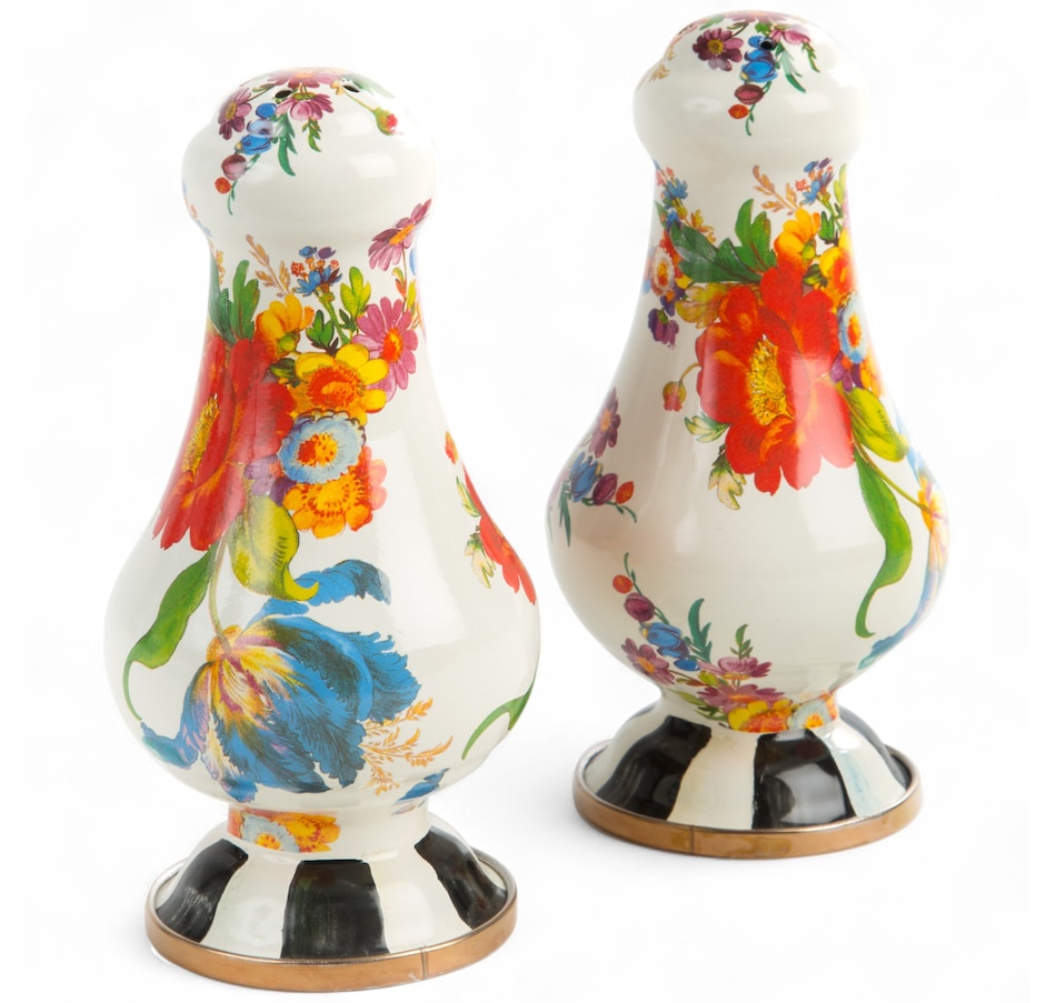 Image 121119_FLMTW.jpg, Product 121-119 / Price $149.00, Mackenzie-Childs Large Salt and Pepper Shakers from MacKenzie Childs on TSC.ca's Kitchen department