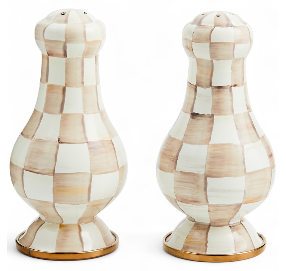 Image 121119_MOCCK.jpg, Product 121-119 / Price $149.00, Mackenzie-Childs Large Salt and Pepper Shakers from MacKenzie Childs on TSC.ca's Kitchen department