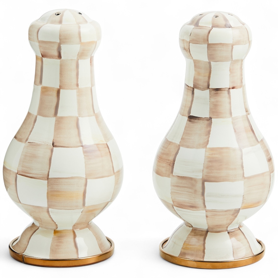 Image 121119_MOCCK.jpg, Product 121-119 / Price $186.00, Mackenzie-Childs Large Salt and Pepper Shakers from MacKenzie Childs on TSC.ca's Kitchen department