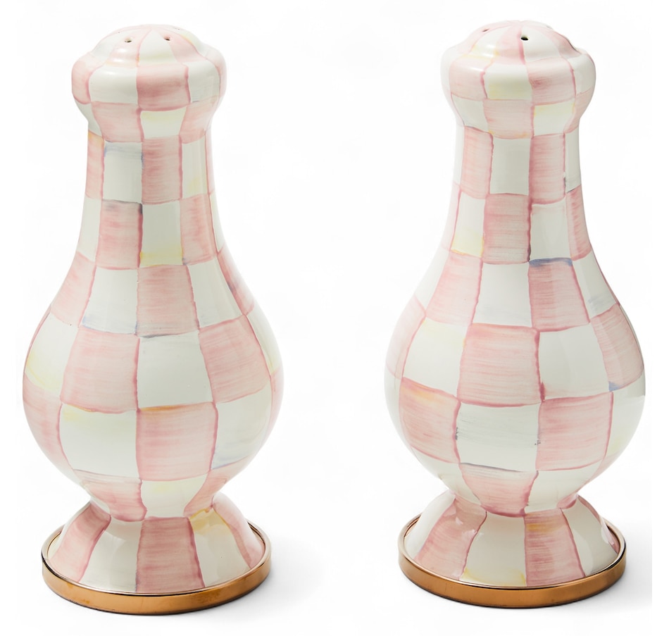 Image 121119_ROSCK.jpg, Product 121-119 / Price $149.00, Mackenzie-Childs Large Salt and Pepper Shakers from MacKenzie Childs on TSC.ca's Kitchen department