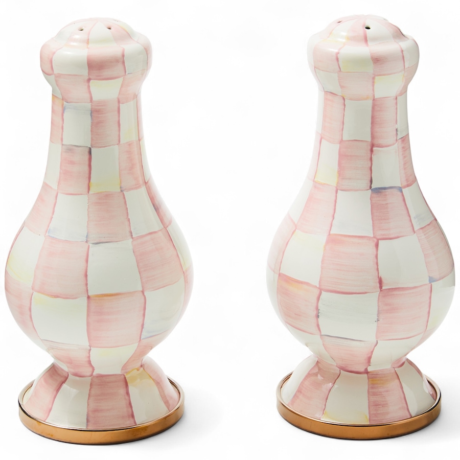 Image 121119_ROSCK.jpg, Product 121-119 / Price $186.00, Mackenzie-Childs Large Salt and Pepper Shakers from MacKenzie Childs on TSC.ca's Kitchen department
