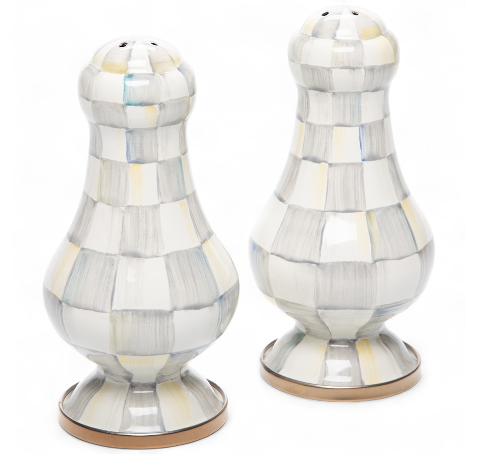 Image 121119_STLCK.jpg, Product 121-119 / Price $149.00, Mackenzie-Childs Large Salt and Pepper Shakers from MacKenzie Childs on TSC.ca's Kitchen department
