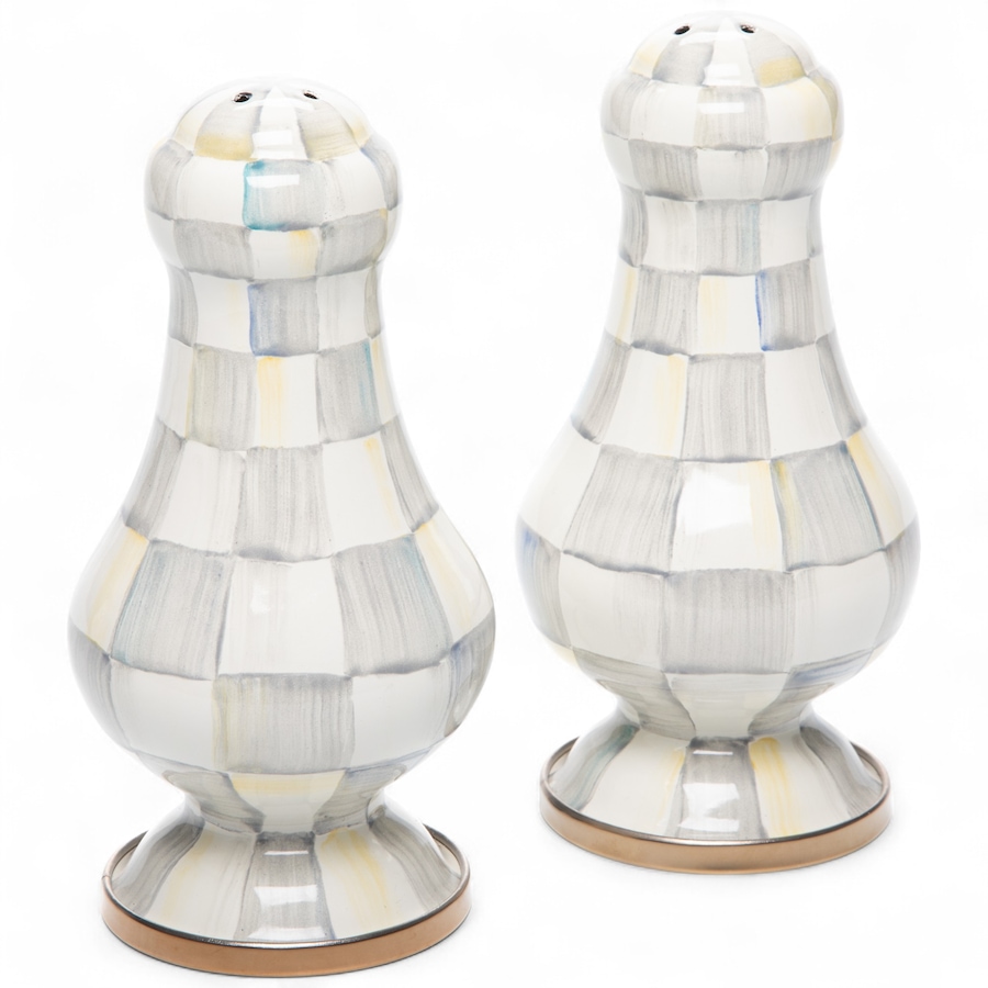 Image 121119_STLCK.jpg, Product 121-119 / Price $186.00, Mackenzie-Childs Large Salt and Pepper Shakers from MacKenzie Childs on TSC.ca's Kitchen department
