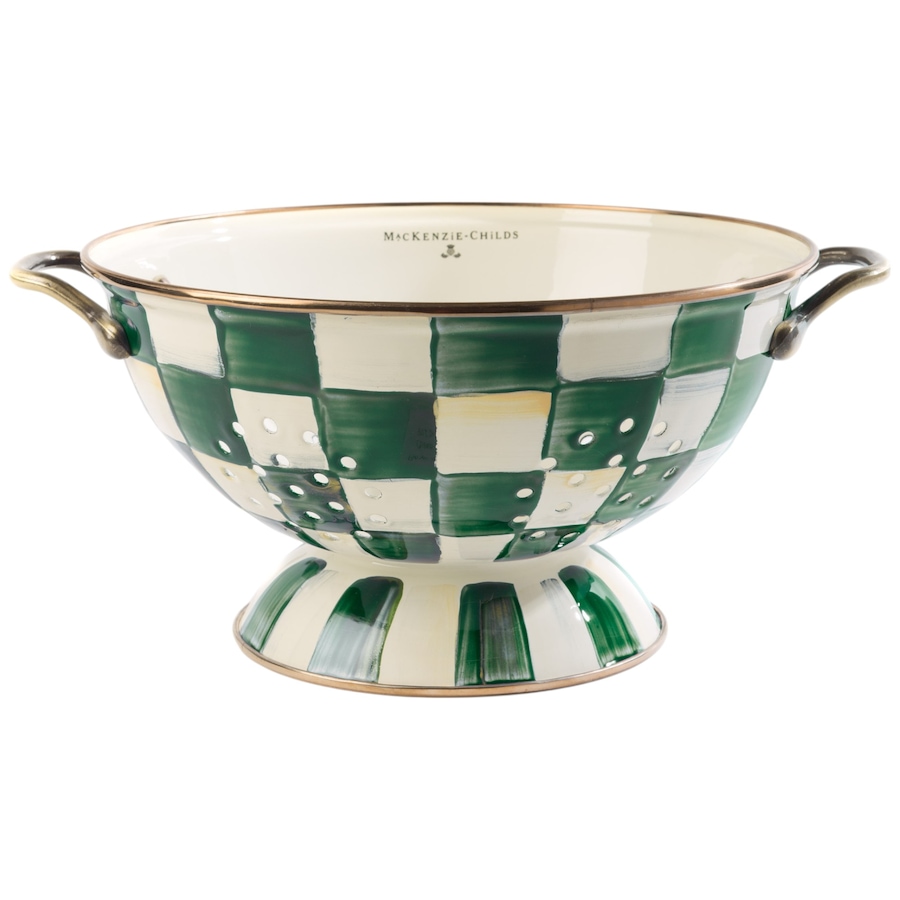 Image 121120_EMECK.jpg, Product 121-120 / Price $135.00 - $172.00, Mackenzie-Childs Colander from MacKenzie Childs on TSC.ca's Kitchen department