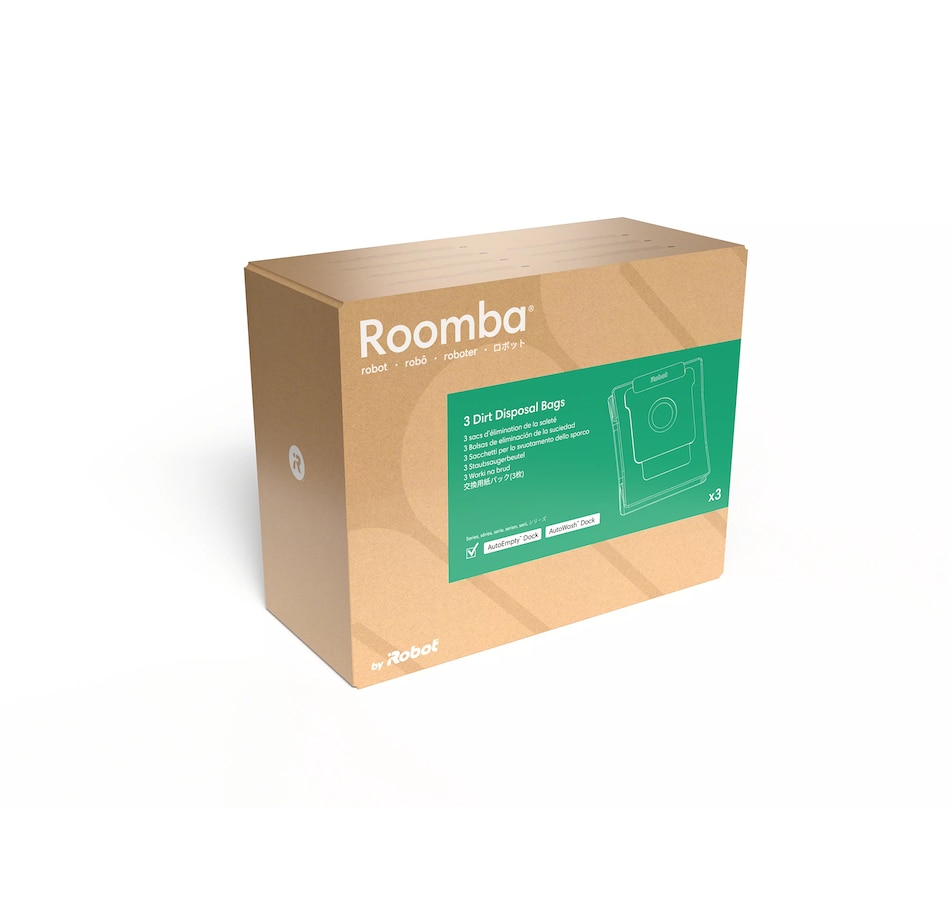 Image 121131_ALTMORE1.jpg, Product 121-131 / Price $19.99, iRobot Roomba Authentic Replacement Parts - Replacement Dirt Disposal Bags for select AutoEmpty and AutoWash Docks (3-Pack) from iRobot on TSC.ca's Home & Garden department
