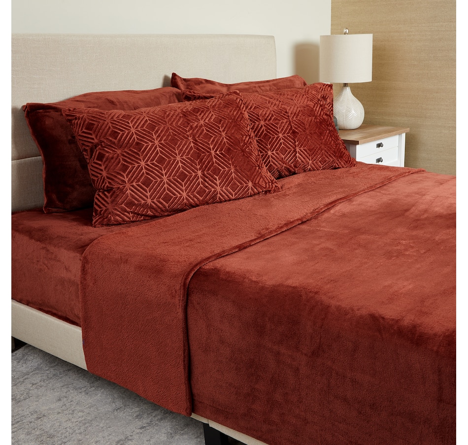 Image 121132_TRRC.jpg, Product 121-132 / Price $85.00 - $100.00, Home Suite Mink 6-Piece Sheet Set from Home Suite on TSC.ca's Home & Garden department