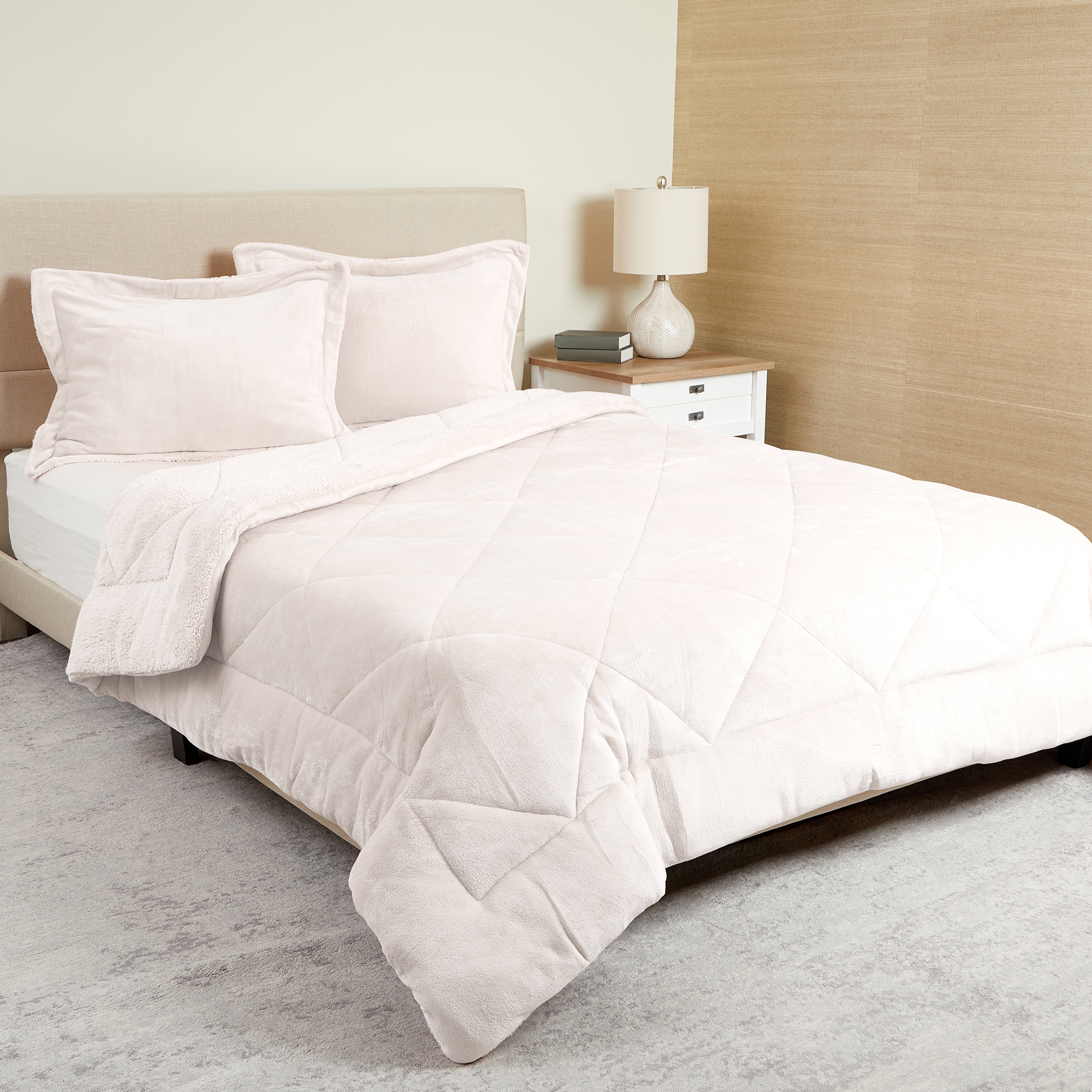 Home Suite Mink 3-Piece Comforter Set - TSC.ca