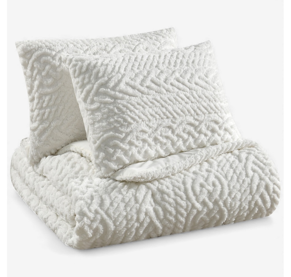 Image 121153_ALTMORE1.jpg, Product 121-153 / Price $79.99, Coleman Embossed Sherpa Comforter Set from Coleman on TSC.ca's Home & Garden department