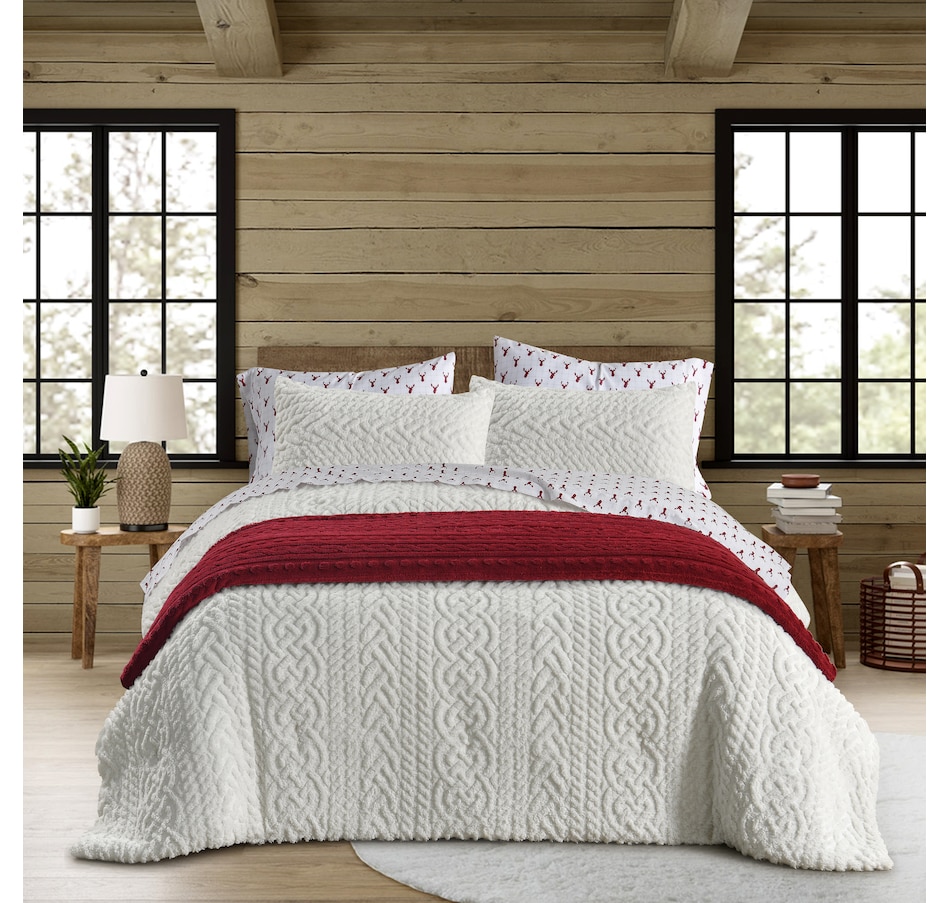 Image 121153_ALTMORE3.jpg, Product 121-153 / Price $79.99, Coleman Embossed Sherpa Comforter Set from Coleman on TSC.ca's Home & Garden department