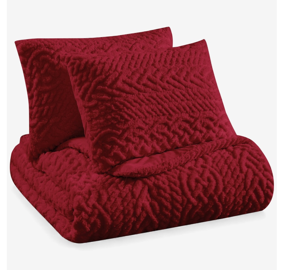 Image 121153_ALTMORE5.jpg, Product 121-153 / Price $79.99, Coleman Embossed Sherpa Comforter Set from Coleman on TSC.ca's Home & Garden department