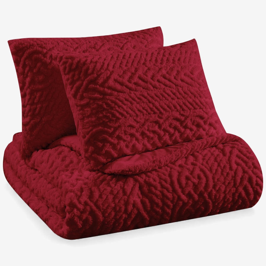 Image 121153_ALTMORE5.jpg, Product 121-153 / Price $29.99, Coleman Embossed Sherpa Comforter Set from Coleman on TSC.ca's Home & Garden department