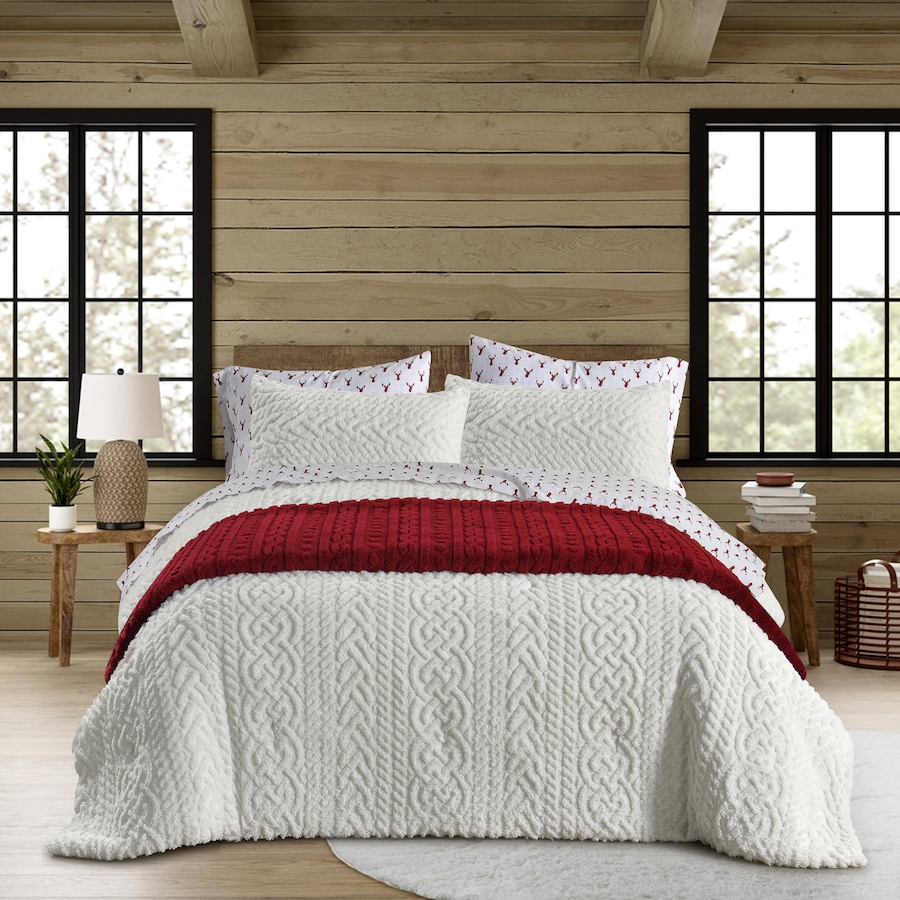 Image 121156_ALTMORE1.jpg, Product 121-156 / Price $49.99 - $59.99, Coleman Jacquard Sherpa Blanket from Coleman on TSC.ca's Home & Garden department