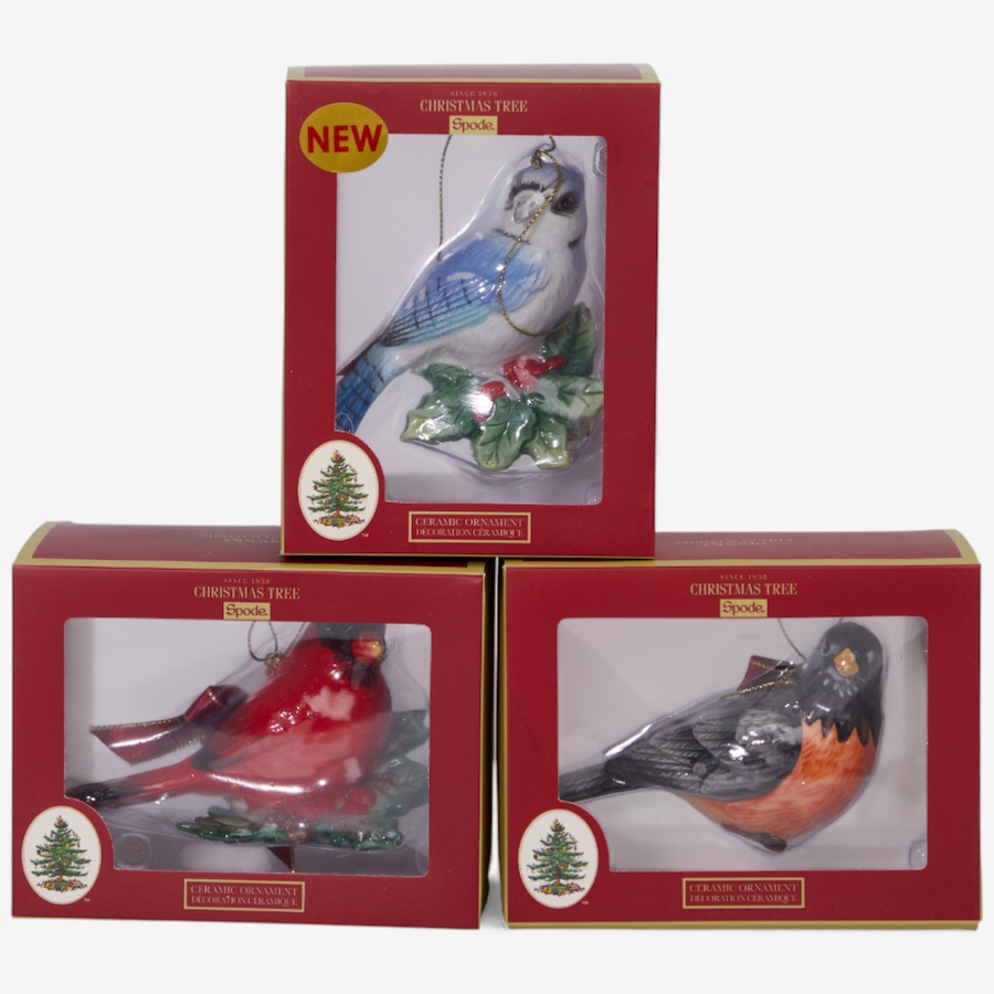 Image 121158_ALTMORE1.jpg, Product 121-158 / Price $34.99, Spode Christmas 3-Piece Ornament Set from Portmeirion - Spode on TSC.ca's Home & Garden department