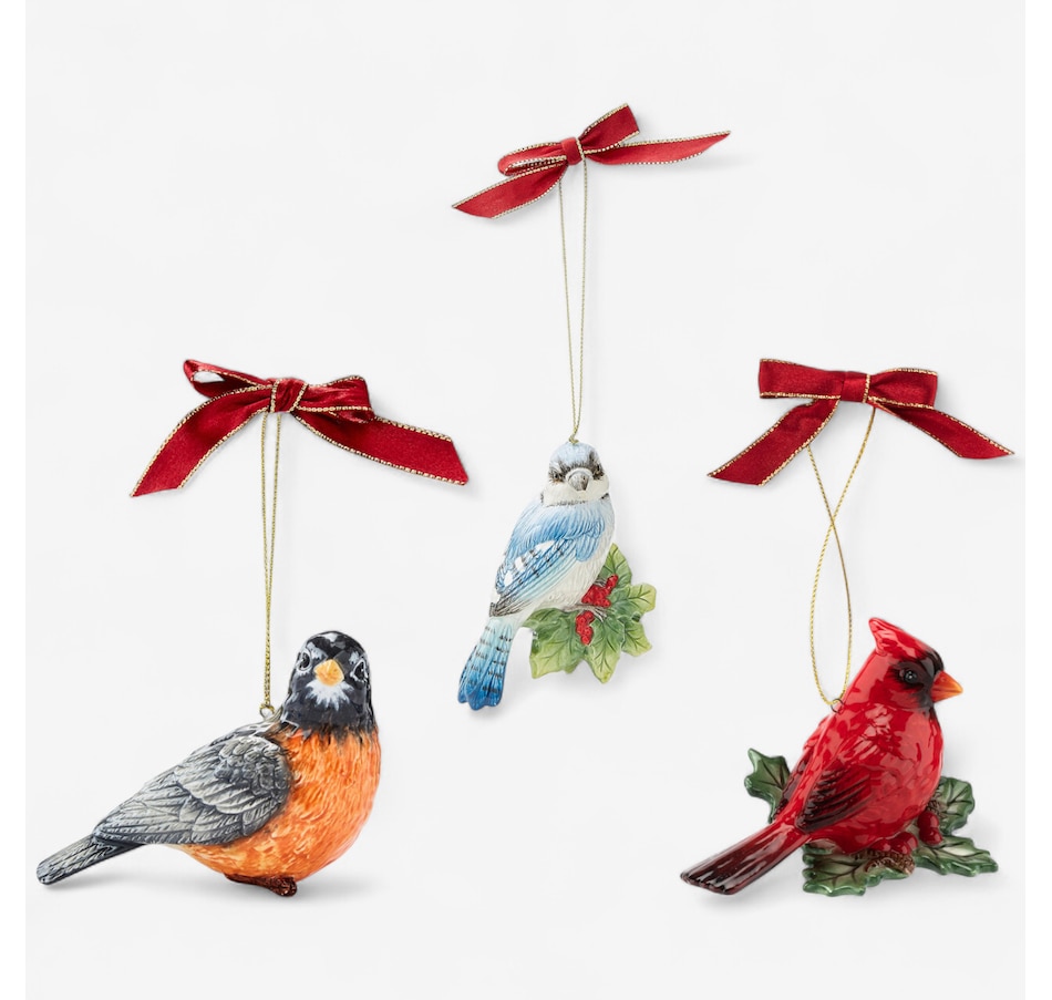 Image 121158_BDS.jpg, Product 121-158 / Price $67.50, Spode Christmas 3-Piece Ornament Set from Portmeirion - Spode on TSC.ca's Home & Garden department