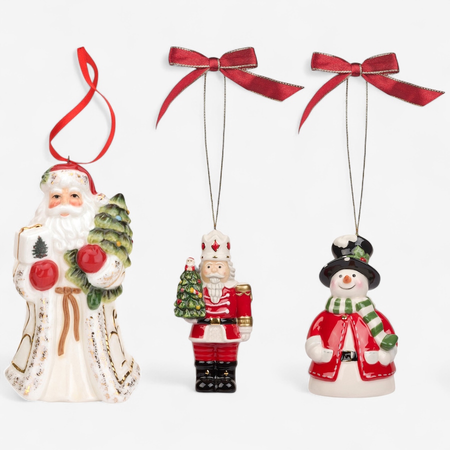 Image 121158_TRDI.jpg, Product 121-158 / Price $34.99, Spode Christmas 3-Piece Ornament Set from Portmeirion - Spode on TSC.ca's Home & Garden department