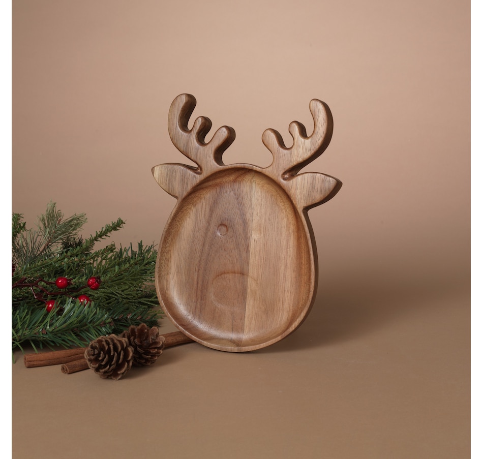 Image 121179_ALTMORE2.jpg, Product 121-179 / Price $19.99, Holiday Memories Wood Christmas Plate from Holiday Memories on TSC.ca's Kitchen department