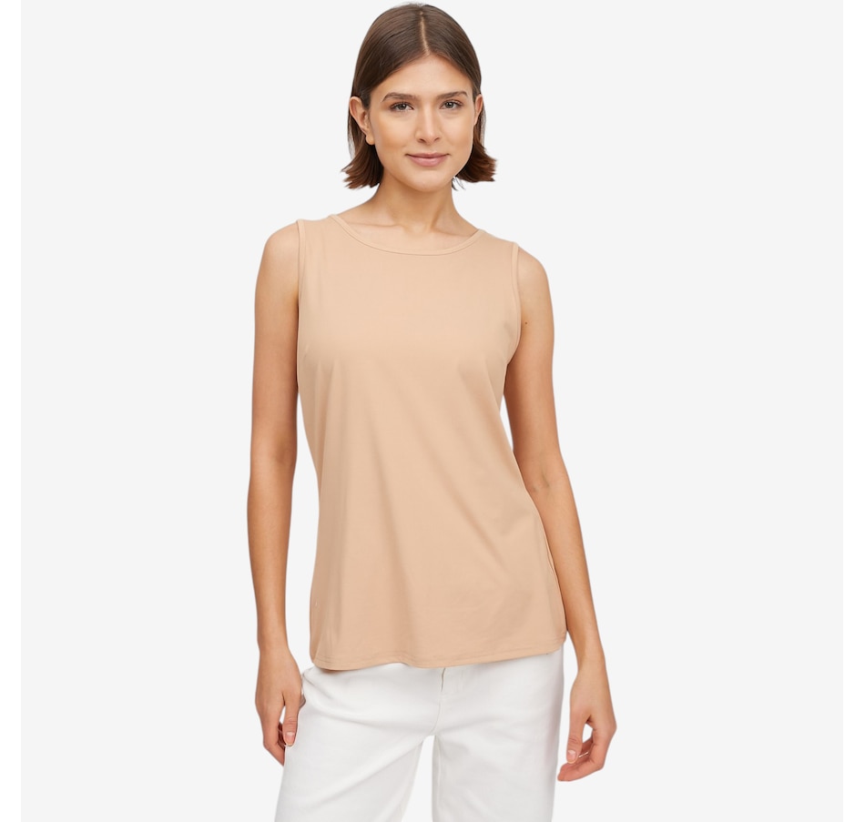Image 121190_SAN.jpg, Product 121-190 / Price $49.88, Guillaume Brushed Jersey Essential Tank from Guillaume on TSC.ca's Fashion department
