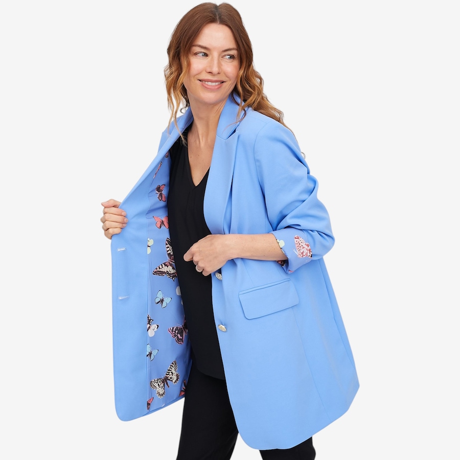 Image 121217_ALTMORE5.jpg, Product 121-217 / Price $59.88, C Wonder Crepe Blazer with Printed Lining from C. Wonder on TSC.ca's Fashion department