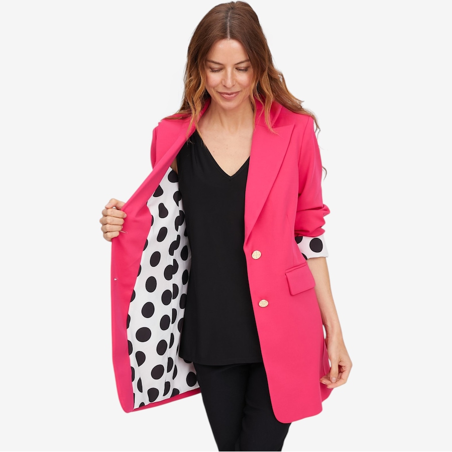 Image 121217_ALTMORE7.jpg, Product 121-217 / Price $59.88, C Wonder Crepe Blazer with Printed Lining from C. Wonder on TSC.ca's Fashion department