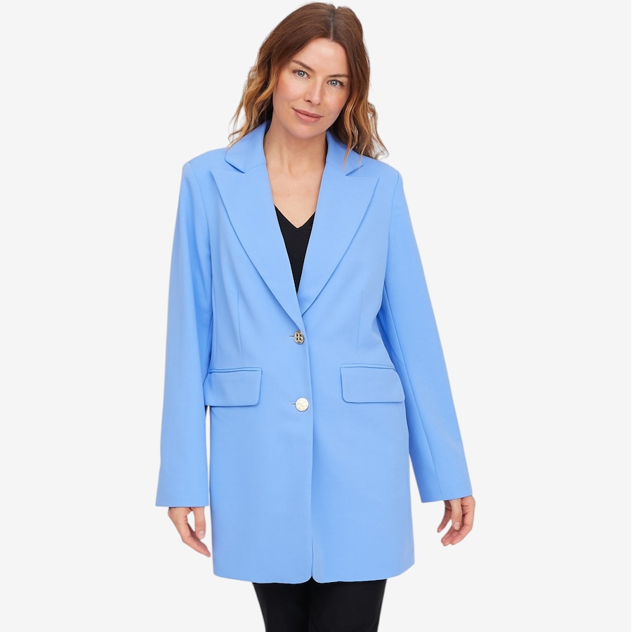 Image 121217_CFE.jpg, Product 121-217 / Price $59.88, C Wonder Crepe Blazer with Printed Lining from C. Wonder on TSC.ca's Fashion department