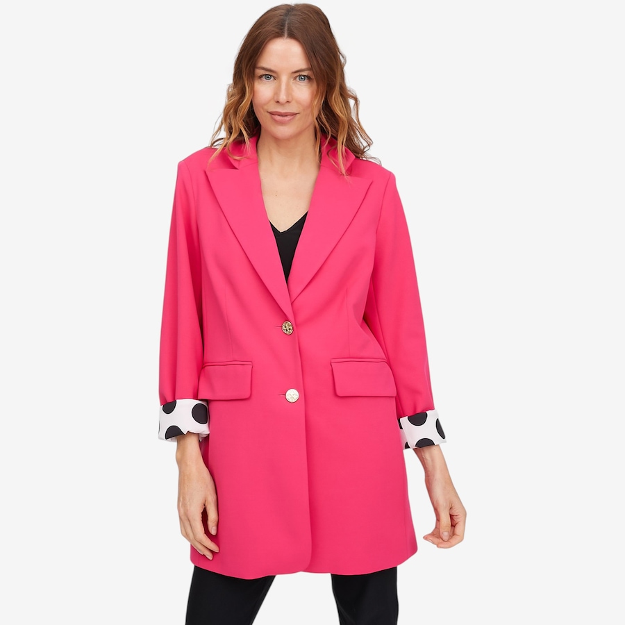 Image 121217_WONPK.jpg, Product 121-217 / Price $59.88, C Wonder Crepe Blazer with Printed Lining from C. Wonder on TSC.ca's Fashion department