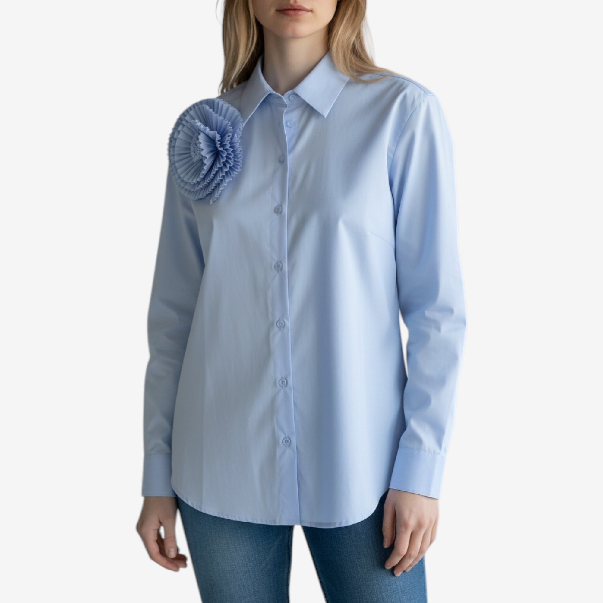 C Wonder 3D Floral Detail Shirt - TSC.ca