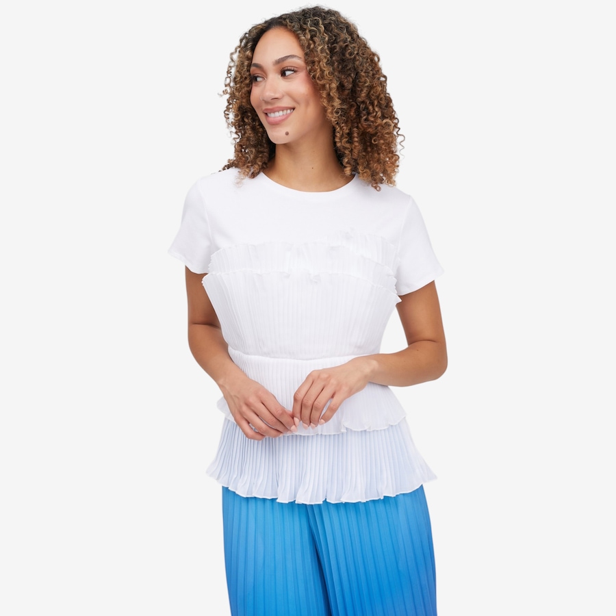 Image 121237_WHT.jpg, Product 121-237 / Price $44.88, C Wonder Corset Bodice Tee from C. Wonder on TSC.ca's Fashion department