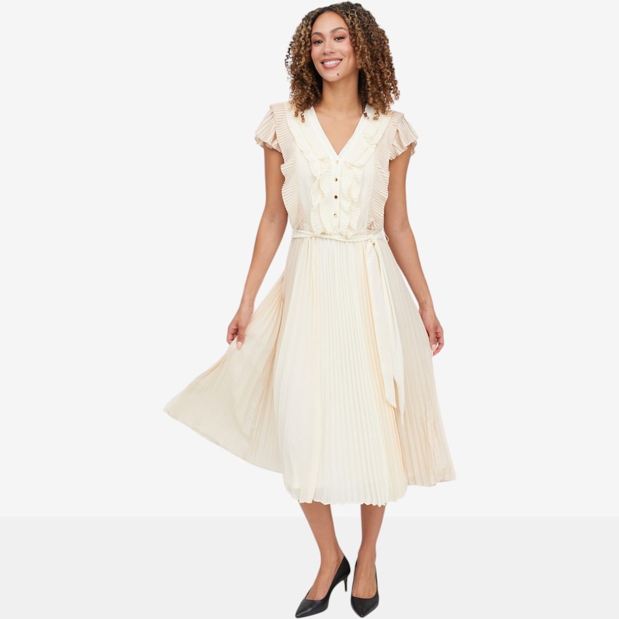 Image 121245_CRMCB.jpg, Product 121-245 / Price $59.88, C Wonder Chiffon Cascading Ruffles Midi Dress from C. Wonder  on TSC.ca's Fashion department