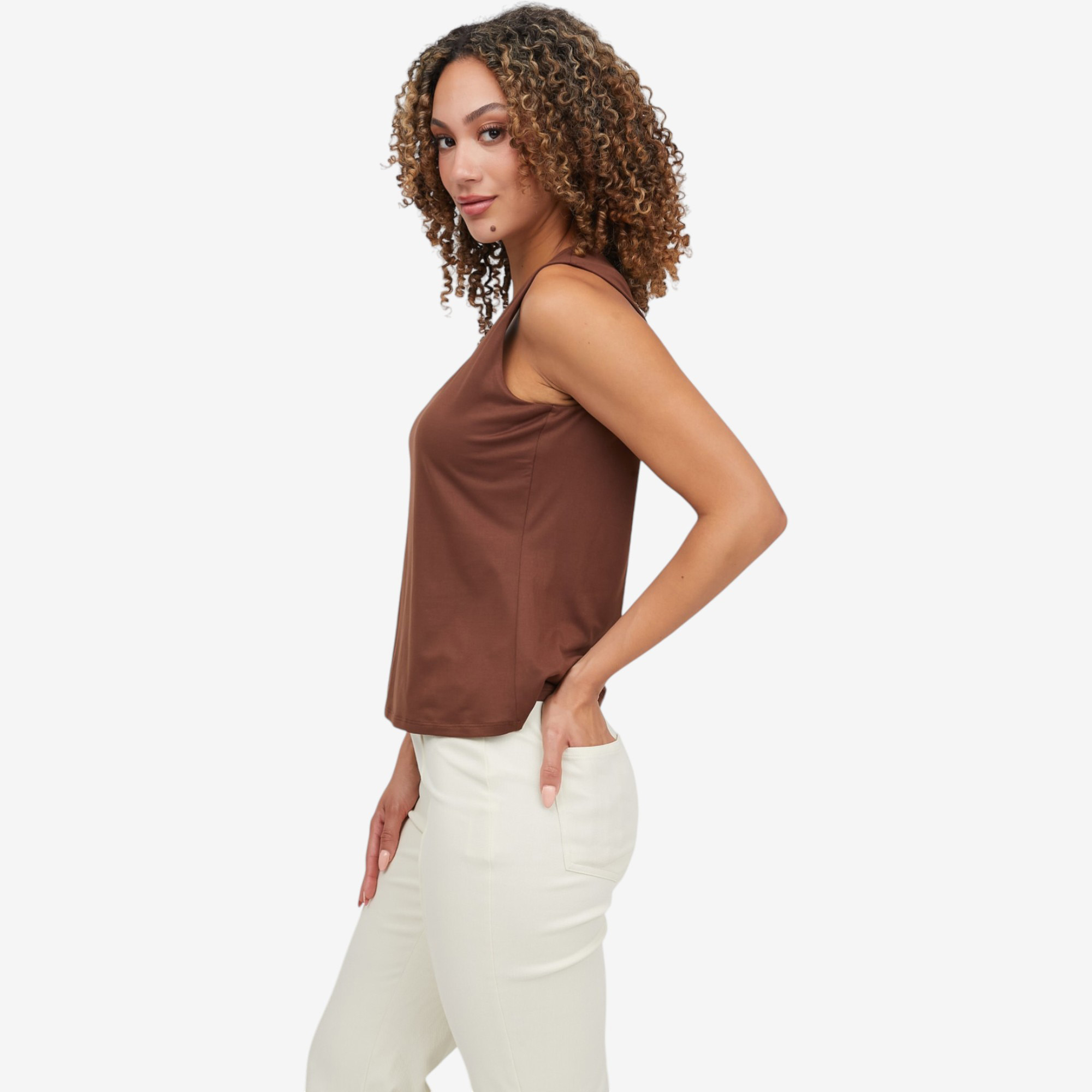C Wonder Scoop Neck Sleeveless Top - TSC.ca