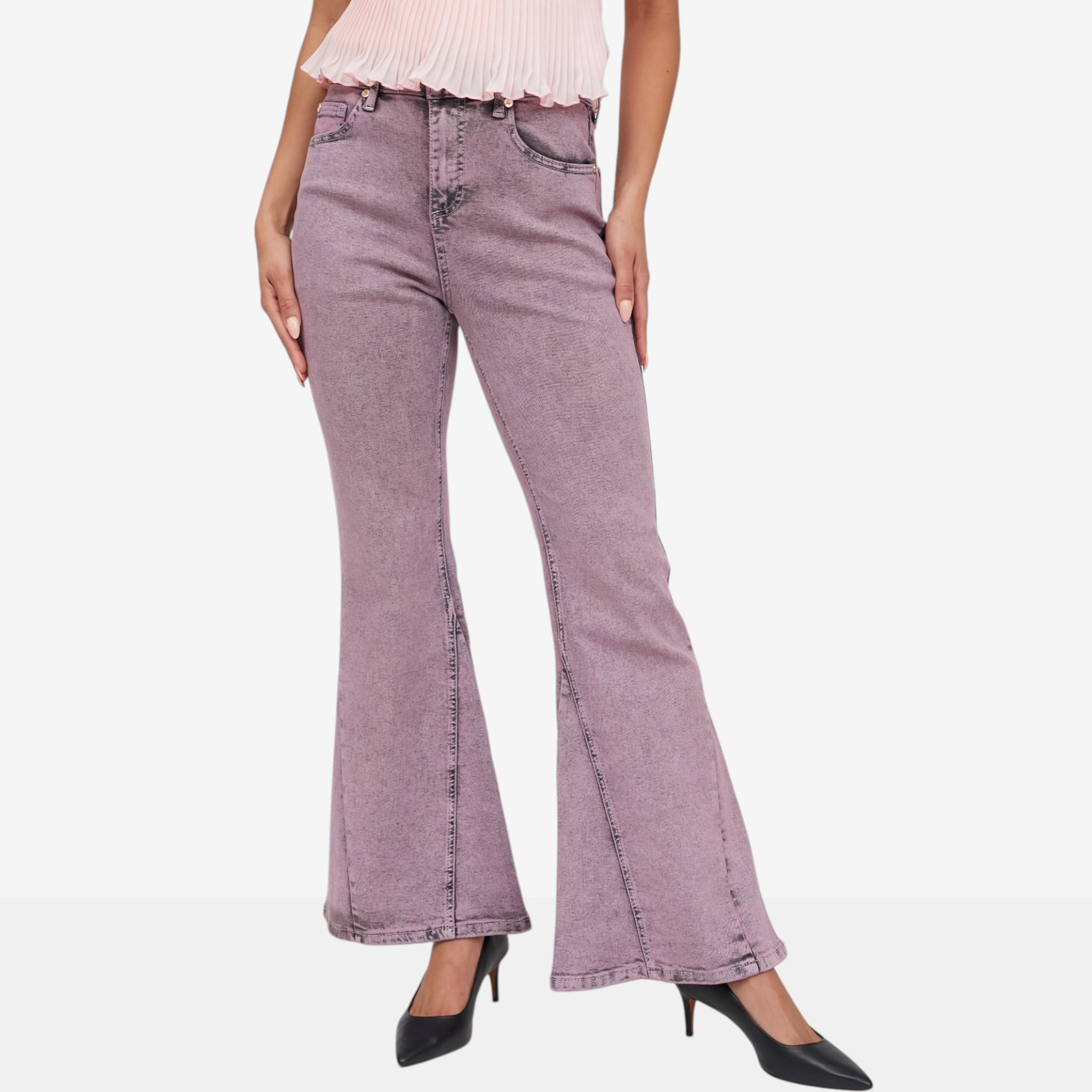 C Wonder Stretch Flare Denim Pant - TSC.ca